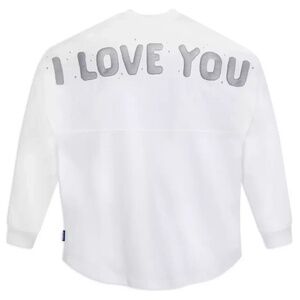 Disney Star Wars Princess Leia & Han Solo "I Love You'' Spirit Jersey Adult NEW